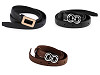 Dámský pásek šíře 13 mm, 18 mm