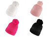 Gorro de invierno con pompón para niña/mujer, Emi Ross© 