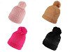Gorro de invierno con pompón para niña/mujer, Emi Ross© 