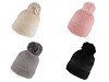 Bonnet d’hiver avec pompon pour femme/fille, Emi Ross 