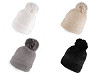 Cappello invernale con pompon, da donna / ragazza, Emi Ross 