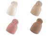 Cappello invernale, con pompon, da donna/ragazza, Emi Ross 