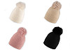 Women's / Girls' Pom Pom Winter Hat, Emi Ross 
