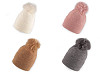 Women's / Girls' Pom Pom Winter Hat, Emi Ross 