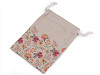 Linen gift bag 13x18 cm, Spring / Easter 