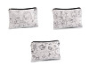 Textil tok cipzárral festésre 13x22 cm