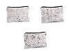 Etui tekstylne z zamkiem błyskawicznym do dekorowania / malowania 13x22 cm 