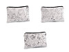 Etui tekstylne z zamkiem błyskawicznym do dekorowania / malowania 13x22 cm 