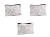 Fabric case with zipper for DIY finishing 13x22 cm