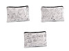 Textilní pouzdro se zipem k domalování 13x22 cm