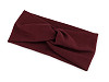 Women's soft fleece cross headband