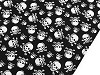 Cotton biker skull scarf 65x65 cm