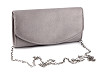 Clutch/Abendtasche in Wildlederoptik