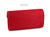 Clutch/Abendtasche in Wildlederoptik