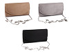 Clutch/Abendtasche in Wildlederoptik