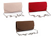 Clutch/Abendtasche in Wildlederoptik
