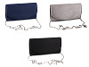 Clutch/Abendtasche in Wildlederoptik