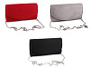 Clutch/Abendtasche in Wildlederoptik