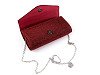 Clutch/Abendtasche mit Lurex