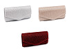 Clutch torbica / večernja torbica, s lureksom