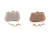 Clutch/Abendtasche mit Lurexeffekt