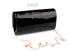 Clutch/Abendtasche mit Spiegeleffekt