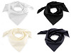 Cotton scarf, solid color, 70x70 cm
