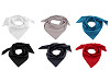Cotton scarf, solid color, 70x70 cm
