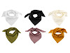 Cotton scarf, solid color, 70x70 cm