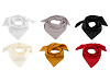 Cotton scarf, solid color, 70x70 cm