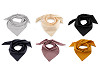 Cotton scarf, solid color, 70x70 cm
