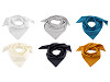 Cotton scarf, solid color, 70x70 cm
