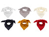 Cotton scarf, solid color, 70x70 cm