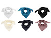 Cotton scarf, solid color, 70x70 cm