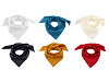 Cotton scarf, solid color, 70x70 cm