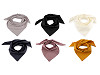 Cotton scarf, solid color, 70x70 cm