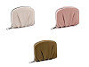 Women's pleated wallet 10x11 cm