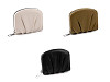 Women's pleated wallet 10x11 cm
