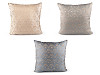 Embroidered pillow cover 45x45 cm