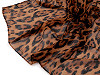 Summer scarf / scarf animal pattern 90x175 cm