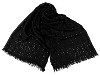 Scarf / shawl with sequins 80x185 cm