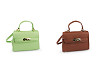 Handbag with scarf 21x15.5 cm