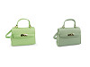 Borsa con sciarpa, dimensioni: 21 x 15,5 cm