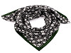 Foulard, 65 x 65 cm, Fleurs