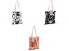 Cotton tote bag dog, cat 34x39 cm