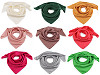 Foulard satiné, 70 x 70 cm