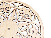 Cyferblat zegarka drewniany / mandala Ø29,5 cm