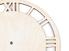 Hodinový ciferník / dřevěná mandala Ø29,5 cm