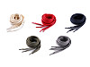 Lacci in cotone per scarpe/sneaker/felpe, lunghezza: 130 cm
