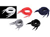 Shoelaces, sneakers, sweatshirt laces, length 130 cm